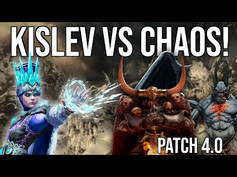 Kann KISLEV das CHAOS abwehren? Patch 4.0 Gameplay | Warhammer 3 | deutsch
