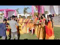 हल्दी की रसम ️ यहाँ की रसमे अलग है हमार�