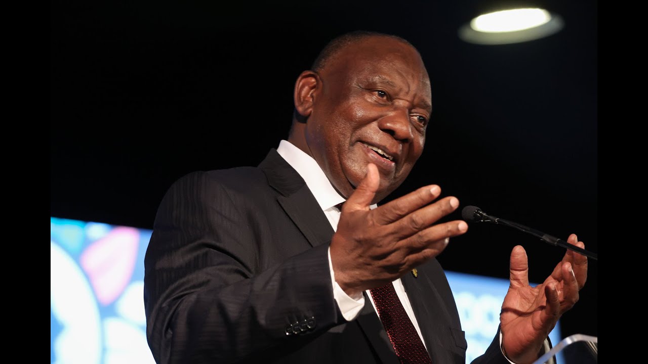 H E  Cyril Ramaphosa's Address During G20 Social Summit