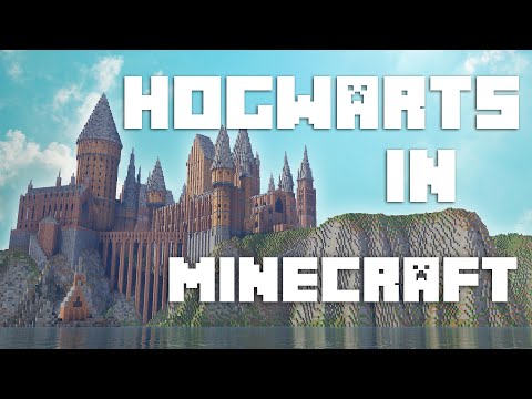I built HOGWARTS in Minecraft!
