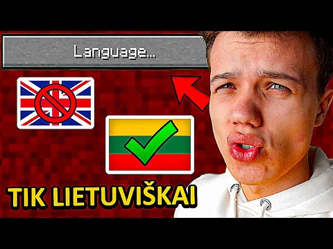 Minecraft, Bet Galiu Šnekėti Tik Lietuviškai 2