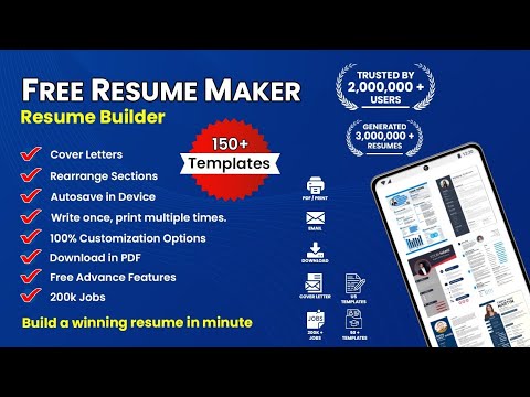 Resume Builder App & CV Maker video
