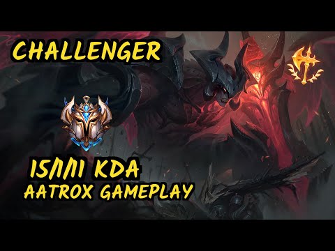 PNG Tinowns (AATROX) vs SYLAS - 15/1/11 KDA MID CHALLENGER GAMEPLAY - BR