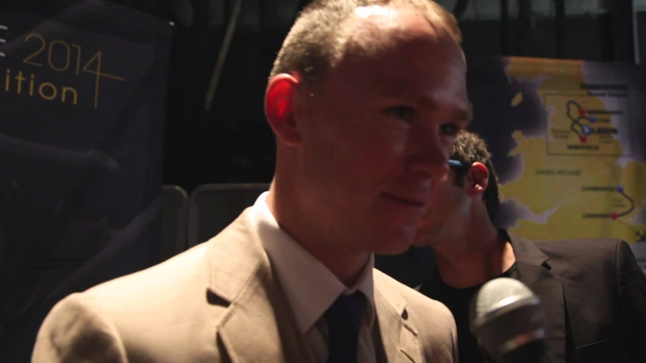 Chris Froome on the 2014 Tour de France route and riding with Bradley Wiggins - YouTube