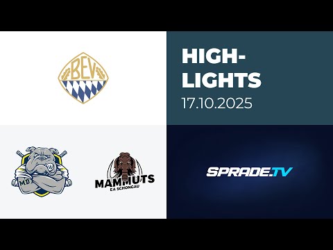 17.10.2025 - Highlights - Schweinfurt Mighty Dogs vs. Schongau Mammuts