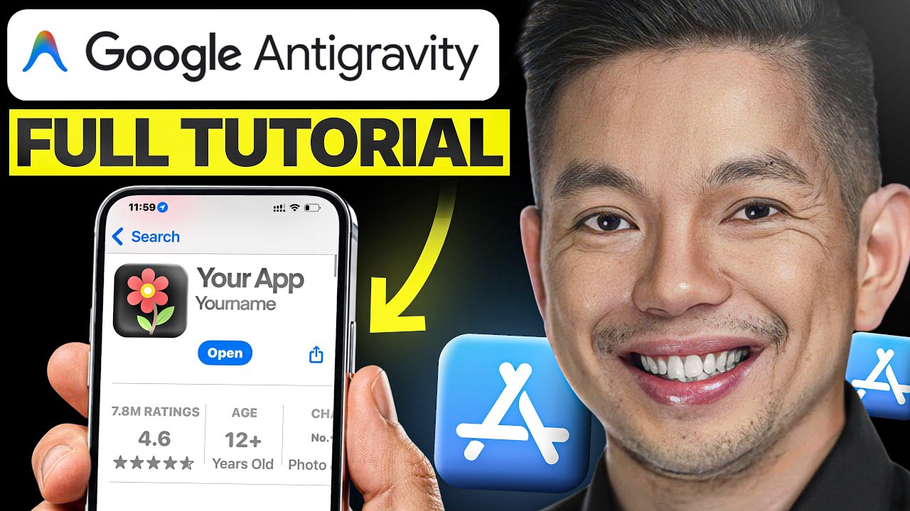 Google Antigravity - Full Tutorial 2026: How To Build an App