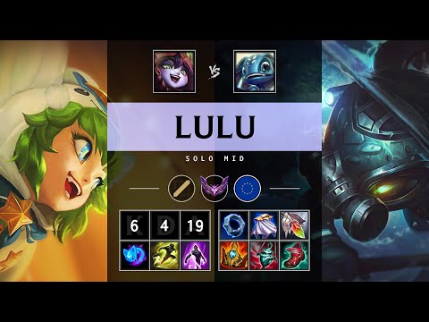 Lulu Mid vs Fizz - EUW Master Patch 25.04