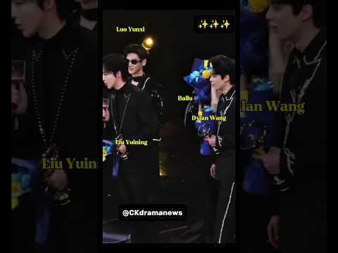 They're So Funny. #bailu #dylanwang #luoyunxi #liuyuning #weibonight2024 #cdrama #shorts #viral #fyp