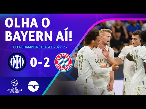 Gols e lances de Internazionale x Bayern