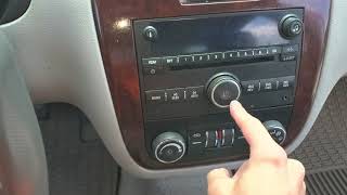 2008 Chevy Impala Radio Fuses
