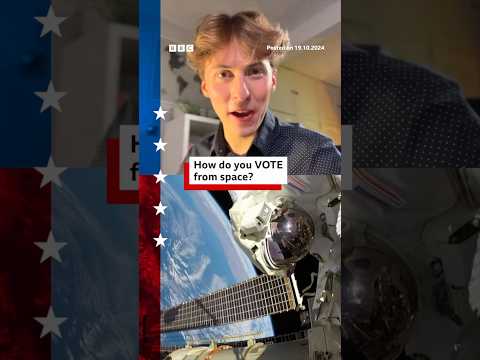 Video | How do you vote from space? #USElection #Astronaut #BBCNews