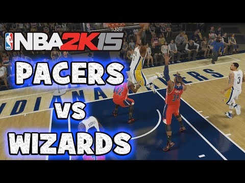 NBA 2k15 XBOX ONE Gameplay: Indiana Pacers vs Washington Wizards [HD]