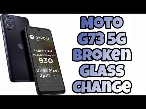 MOTO G73 5G GLASS REPLACEMENT || G73 5G CRACKED SCREEN REPAIR