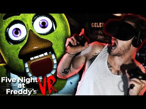 LIFE LIKE ANIMATRONICS! | Five Nights at Freddy's VR Night 1 Gameplay!