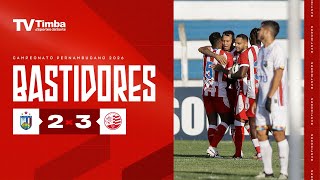 BASTIDOR DA VITÓRIA - VITÓRIA DAS TABOCAS 2 x 3 NÁUTICO
