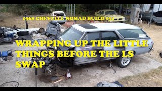 1968 Chevelle Nomad Restoration - Part 31 - Wrapping up the Little Things - Painting - Rag joint