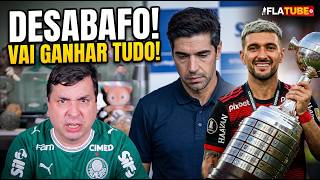 PALMEIRENSE desabafou! “Desfrutem, DESFRUTEM de quê? O FLAMENGO vai ganhar tudo!” 🔴⚫
