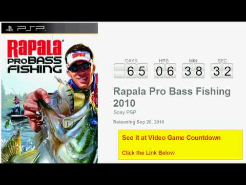 rapala pro bass fishing psp telecharger