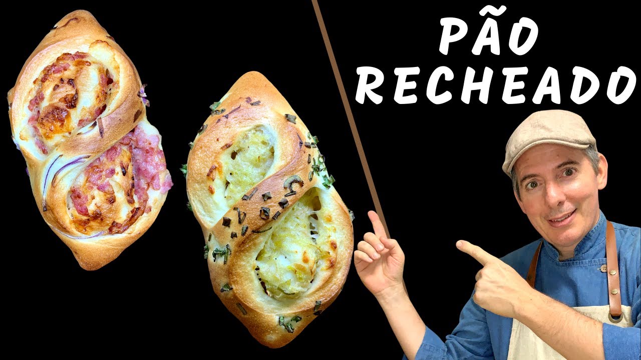 O mais vendido na padaria !!! Pão Recheado !!! Uma receita única !!!