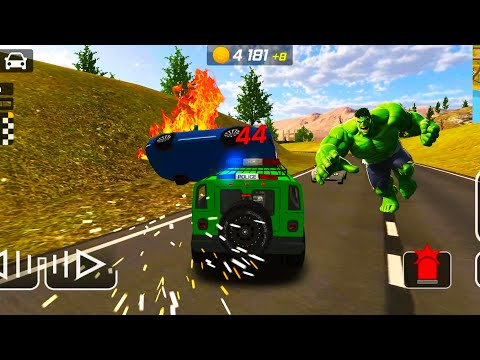 Mad Police Hummer Driving Around The City - Police Car Chase #43 - Best Gameplay (Android iOS)