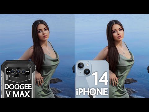 DOOGEE V Max VS iPhone 14 Camera Test Comparison