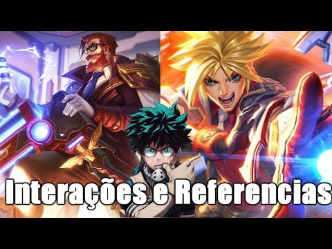 Interações/Falas e Referencias das Skins Battle Academy / Academia de Batalha de League of Legends Video