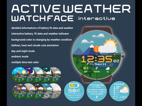 HuskyDEV Active Weather Watch Video