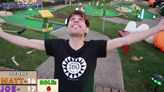 ONCE IN A LIFETIME HOLE IN ONE! HALLOWEEN MINI GOLF: LET'S PLAY FOR REAL!