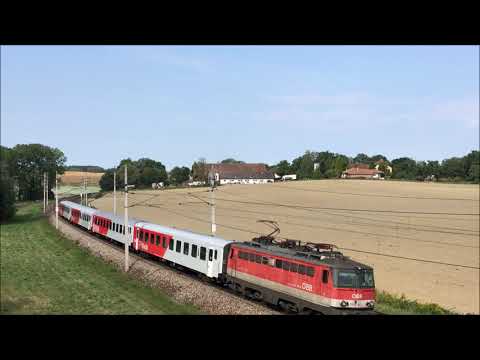 Eisenbahnvideo Passauer Bahn, Neumarkt, Österreich