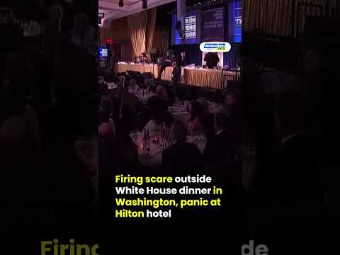 White House Dinner Panic After Gunshots