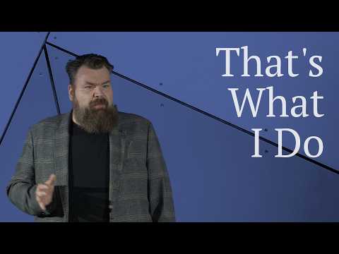 That's What I Do sermon thumbnail
