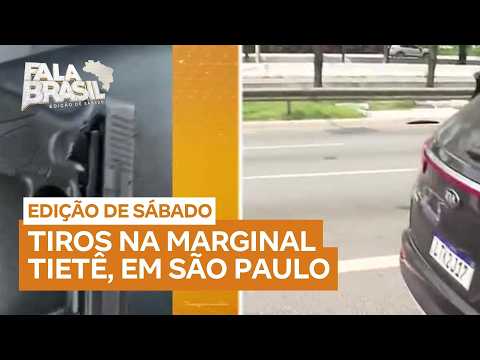 Homem é preso após efetuar disparos na marginal Tietê, em São Paulo