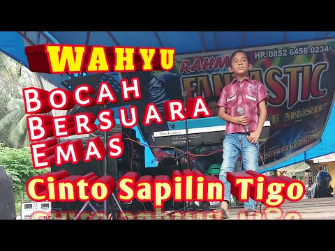 DENDANG MINANG - David iztambul - Cinto Sapilin Tigo (cover) wahyu