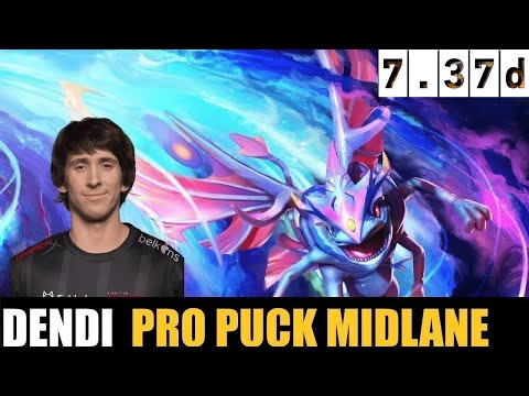 🤯 DENDI [PUCK] MIDLANE 7.37D - DOTA 2 HIGHEST MMR MATCH#dota2   #dota2gameplay #dendidota2 #dendi