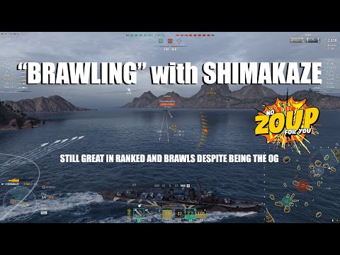 World of Warships Brawls Shimakaze Gameplay