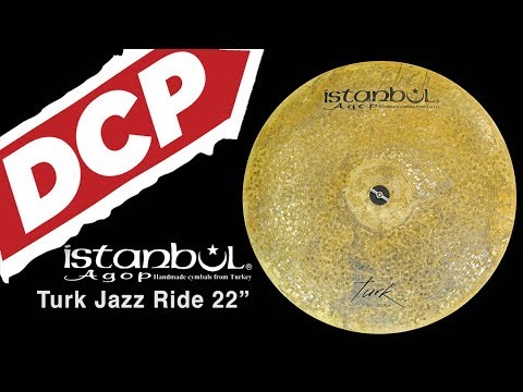 Istanbul Agop Turk Jazz Ride Cymbal 22" 2171 grams TJR22