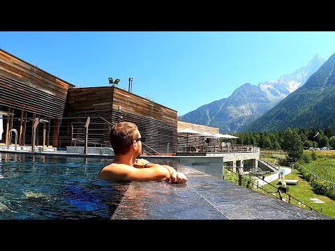 The Best Spa in ALL OF EUROPE | QC Terme | CHAMONIX, FRANCE