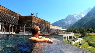 The Best Spa in ALL OF EUROPE | QC Terme | CHAMONIX, FRANCE