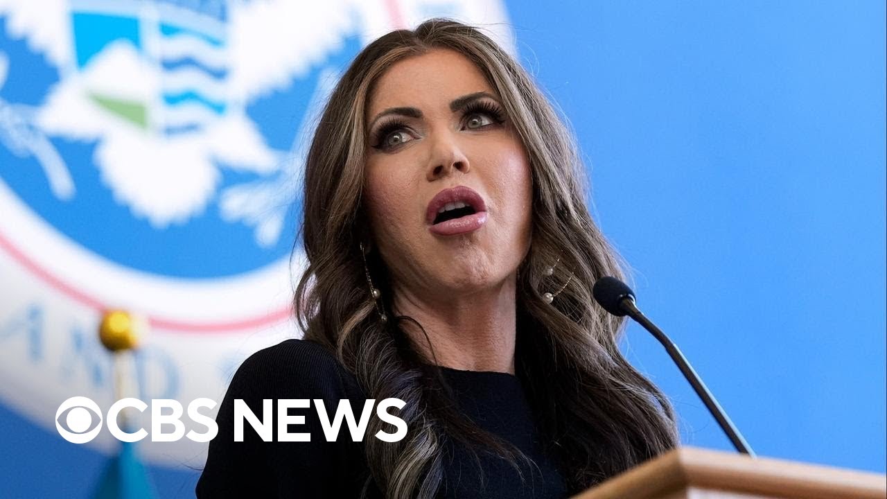 Kristi Noem joins immigration raids in New York