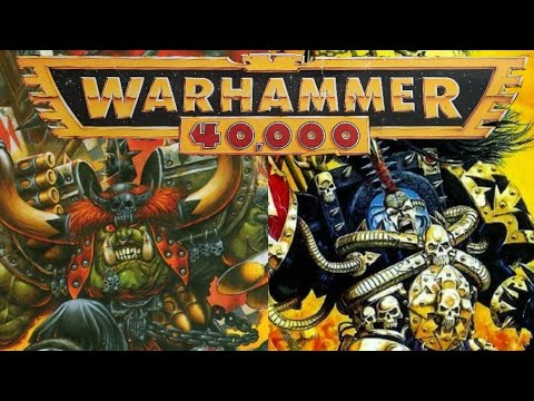 Warhammer 40k 2nd edition battle report