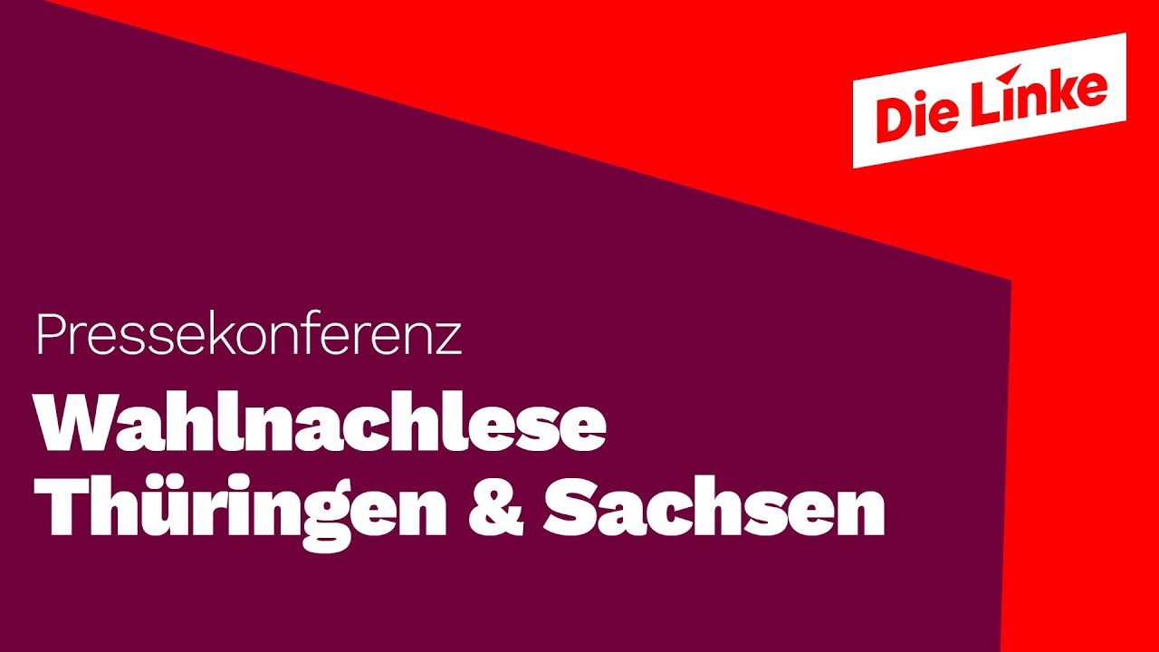 Pressekonferenz mit Janine Wissler, Martin Schirdewan, Ulrike Grosse-Röthig & Stefan Hartmann