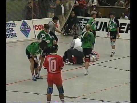 TV Giessen Lützellinden 25:23 Dunaferr SE women handball CWC final (1995)