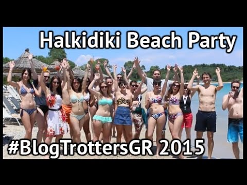 Halkidiki Beach Party | #BlogtrottersGR