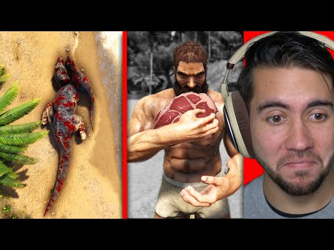 If You Eat Your Dinosaur, I'll Grant You a Wish | Ark  Risk It For The Biscuit 21 Video