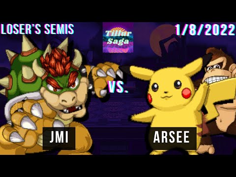JMi (Bowser) vs. Arsee (Pikachu, DK) - Loser's Semis - Tillur Saga