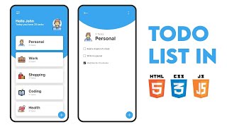 Building a Todo List App from Scratch | HTML, CSS, JavaScript #htmlcssjavascript #javascript #css