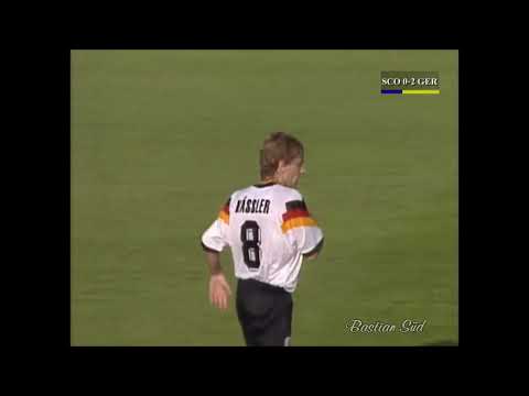 Thomas Häßler vs Scotland in the Euro 1992