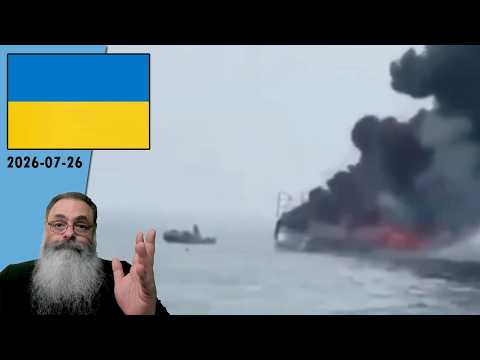 #Ucrânia 2026-07-26: IRÃ AMEAÇA a UCRÂNIA após NAVIOS ATINGIDOS no MAR CÁSPIO: GUERRAS se UNINDO?