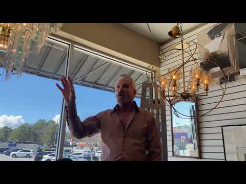 Contemporary Masterpiece Chandelier!