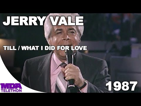 Jerry Vale - "Till" & "What I Did For Love" (1987) - MDA Telethon